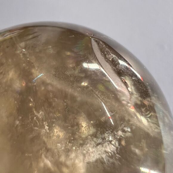 Smoky Quartz Crystal Sphere‎ Marble - Picture 5 of 13